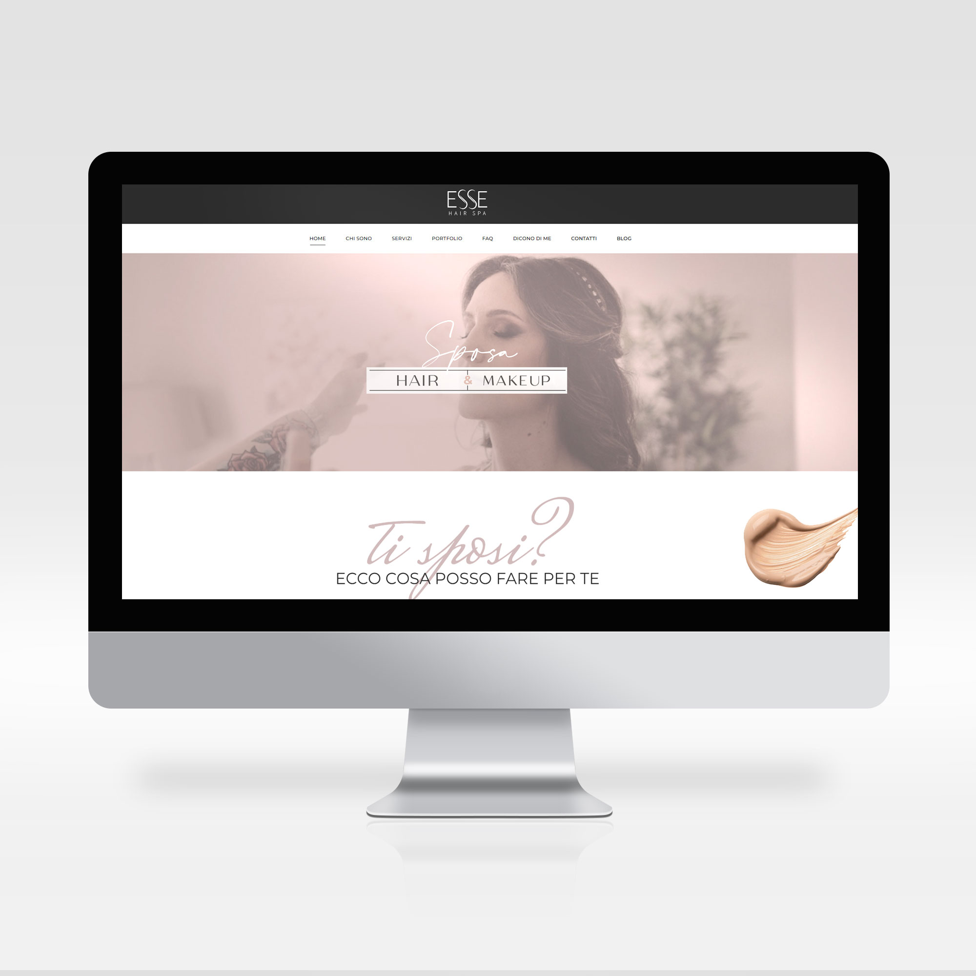creazione sito web per salone parrucchieri