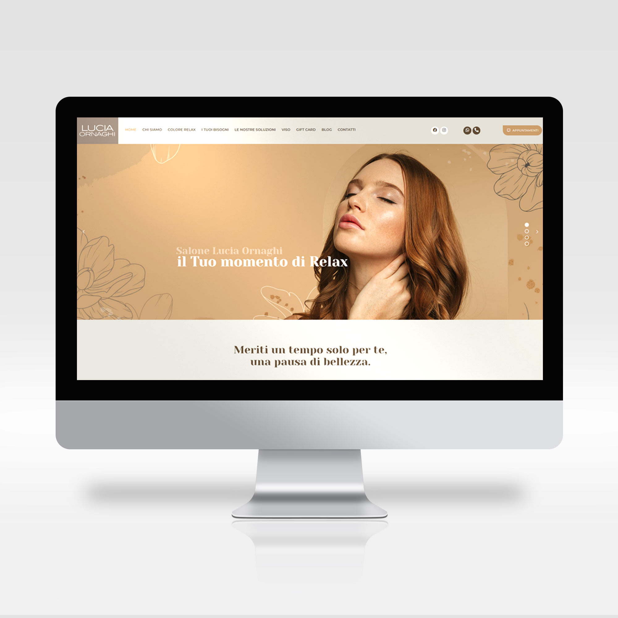 creazione sito web per salone parrucchieri